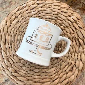 Rose Gold Foil Cake Mug